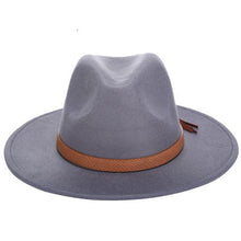 Load image into Gallery viewer, Women Wide Brim Wool Felt Jazz Fedora Hats