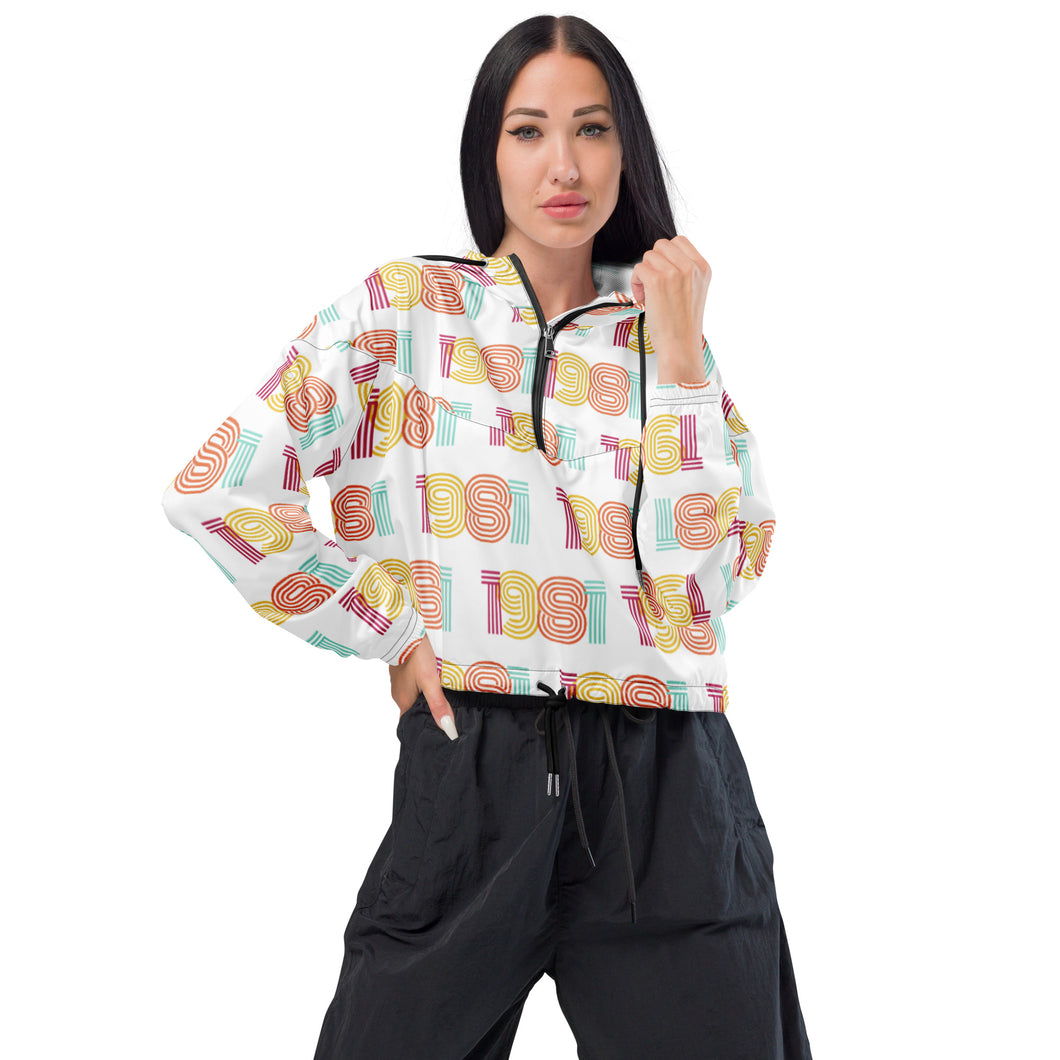 1981 Women’s cropped windbreaker